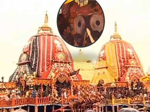 ଆଗେ ଗଲେ ବଡ଼ ଭାଇ,ପଛେ ଚାନ୍ଦମୁହିଁ; ଶେଷେ ଗଲେ କାଳିଆ ଗୋସାଇଁ... ବଡ଼ଦାଣ୍ଡେ ଗହଳ ଲଗାଇ