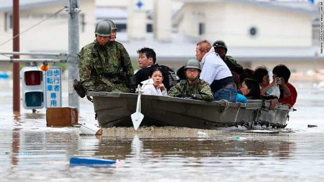 ଜାପାନରେ ବନ୍ୟା ତାଣ୍ଡବ: ୩୮ ମୃତ, ୪୦ ଲକ୍ଷ ସ୍ଥାନାନ୍ତର