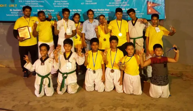 ଏସ୍‌ଏନ୍‌ ଟାଏକୋଣ୍ଡୋ ଏକାଡେମିକୁ ୨୩ ପଦକ