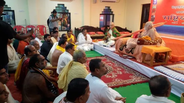 ଶ୍ରୀମନ୍ଦିରକୁ ଅଣହିନ୍ଦୁ ପ୍ରବେଶ ନେଇ ସୁପ୍ରିମକୋର୍ଟଙ୍କ ରାୟ ପ୍ରକାଶ ପାଇବା ପରେ ଶଙ୍କରାଚାର୍ଯ୍ୟଙ୍କୁ ଭେଟିଲେ ସେବାୟତ