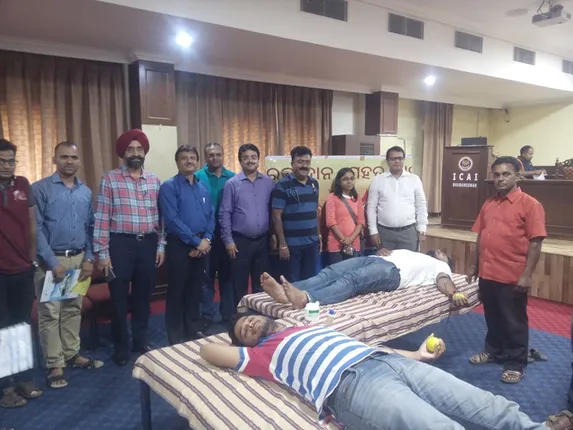 ଆଇସିଏଆଇ ଓ ‘ଆମ ଓଡ଼ିଶା’ ପକ୍ଷରୁ ରକ୍ତଦାନ ଶିବିର