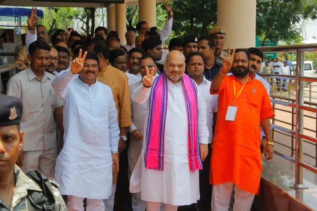 ଭୁବନେଶ୍ୱରରେ ଅମିତ ଶାହ : ଦିନତମାମ କବାଟକିଳା ଆଲୋଚନା, ପରିଶ୍ରମ କର, କ୍ଷମତା ଦଖଲ ନିଶ୍ଚିତ