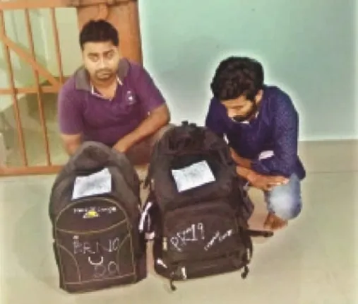 ୨୬କିଲୋ ଗଞ୍ଜେଇ ଜବତ, ୨ଗିରଫ