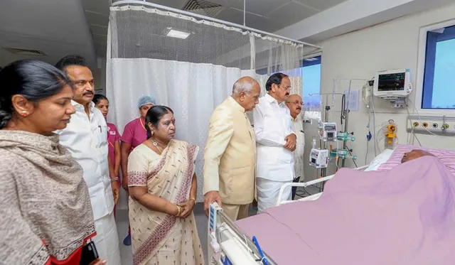 କରୁଣାନିଧିଙ୍କ ସ୍ୱାସ୍ଥ୍ୟାବସ୍ଥା ସ୍ଥିର