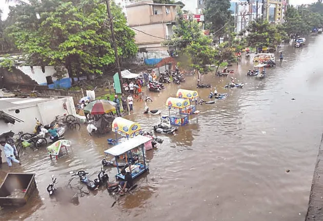 ୪ଘଣ୍ଟାରେ ୪୦ ମିମି ବର୍ଷା