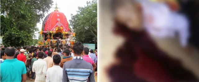 ପଟ୍ଟାମୁଣ୍ଡାଇ : ରଥ ଚଢ଼ିଯିବାରୁ ଜଣେ ଭକ୍ତଙ୍କର ମୃତ୍ୟୁ