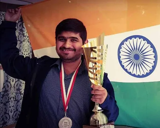 କନିଷ୍ଠ ଦୃଷ୍ଟିହୀନ ବିଶ୍ୱ ଚେସ୍‌ ସୌନ୍ଦର୍ଯ୍ୟଙ୍କୁ ରୌପ୍ୟ