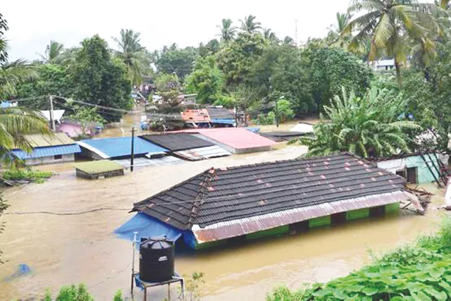 ଅଧା କେରଳ ଜଳମଗ୍ନ, ୫୦ ହଜାରରୁ ଅଧିକ ବାସହରା