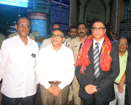 ଶ୍ରୀମନ୍ଦିରରେ ହାଇକୋର୍ଟର ମୁଖ୍ୟ ବିଚାରପତି