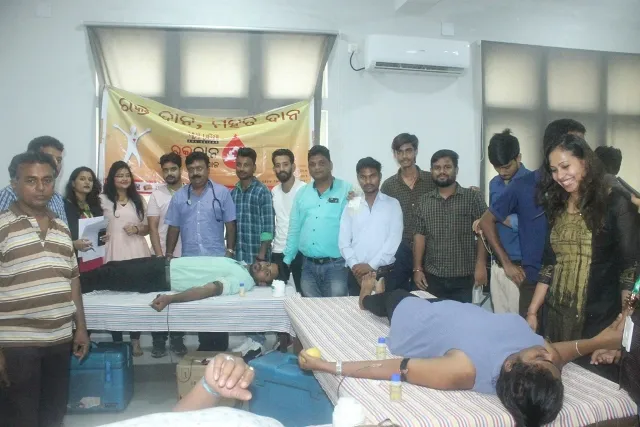 ପଟିଆ ଗୋ’ସ୍ପିଡ୍‌ ଗୋ’ରେ ରକ୍ତଦାନ ଶିବିର, ୫୫ ୟୁନିଟ୍‌ ରକ୍ତ ସଂଗ୍ରହ