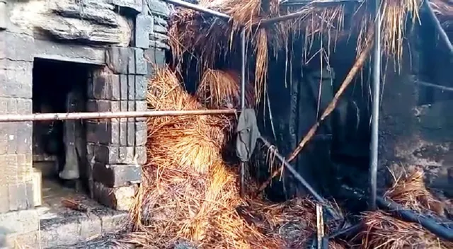 ଭୁବନେଶ୍ୱର: ଅନନ୍ତ ବାସୁଦେବ ମନ୍ଦିରର ରୋଷଘରେ ଅଗ୍ନିକାଣ୍ଡ, ଜଳିଗଲା ୨୨ଟି ରୋଷଘର