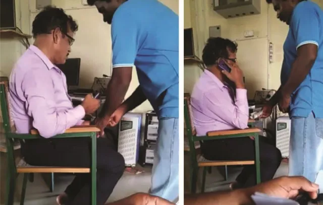 ଥାନାବାବୁ ନେଉଛନ୍ତି ଲାଞ୍ଚ!, ଭାଇରାଲ୍‌ ହେଲା ଭିଡିଓ