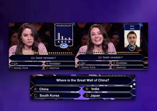 ଏହି ପ୍ରଶ୍ନର ଉତ୍ତର ପାଇଁ ୨ ଥର ହେଲ୍‌ପଲାଇନ୍‌ ବ୍ୟବହାର କଲେ; ହଟ୍‌ସିଟ୍‌ରେ ବସିଥିବା କୋଟିପତି ଆଶାୟୀ ଯୁବତୀଙ୍କ ସ୍ୱଳ୍ପ ଜ୍ଞାନ ପାଲଟିଲା ବହୁଚର୍ଚ୍ଚିତ ଖବର