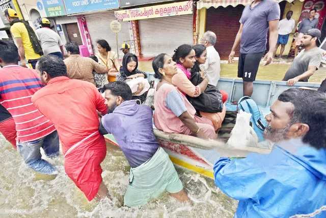 କେରଳ ବର୍ଷା ପ୍ରଳୟ: ୩.୧୪ ଲକ୍ଷ ଉଦ୍ଧାର