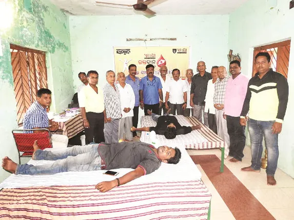 ନୟାପଲ୍ଲୀ ୱାର୍ଡ ନଂ ୩୯ରେ ରକ୍ତଦାନ ଶିବିର