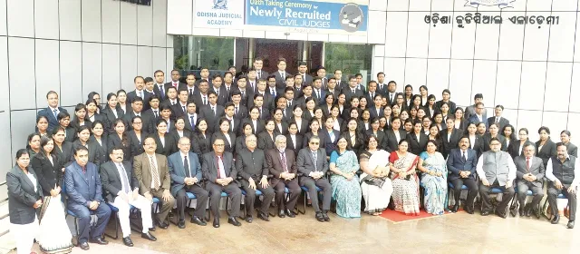 ୧୧୦ ଜଣ ସିଭିଲ ଜଜ୍‌ଙ୍କ ଶପଥ ଗ୍ରହଣ