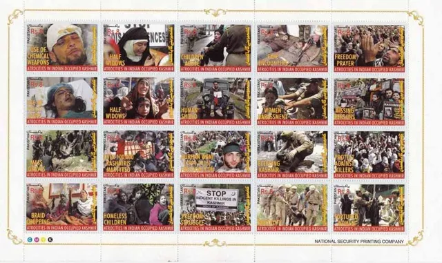 କାଶ୍ମୀରରେ ନିହତ ହୋଇଥିବା ମୋଷ୍ଟ ଓ୍ଵାଣ୍ଟେଡ ଆତଙ୍କବାଦୀଙ୍କୁ ନେଇ ପାକିସ୍ତାନ ଜାରି କଲା ୨୦ଟି ଡାକ ଟିକେଟ