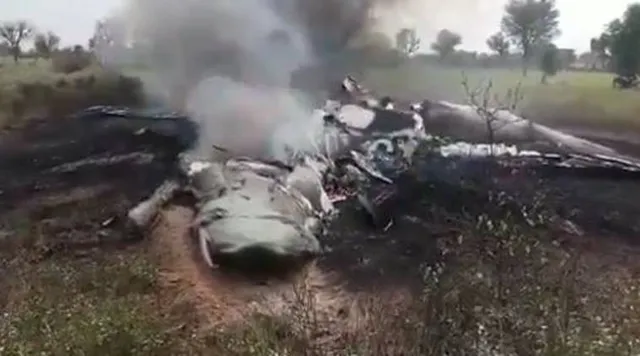 ବାୟୁସେନା ବିମାନ ଦୁର୍ଘଟଣାଗ୍ରସ୍ତ:ପାଇଲଟ୍‌ ସୁରକ୍ଷିତ