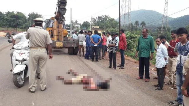 ଢେଙ୍କାନାଳ: କ୍ରେନ୍‌ ଧକ୍କା ଖାଇ ଜଣେ ମୃତ; ଜଣେ ଆହତ