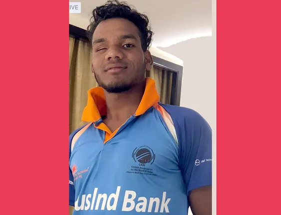 ଦୃଷ୍ଟିହୀନ କ୍ରିକେଟ୍‌: ଇଂଲଣ୍ଡକୁ ହରାଇଲା ଭାରତ: ପଦାର୍ପଣରେ ଚମକେଇଲେ ନକୁଳ