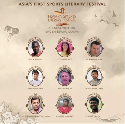 କ୍ରିକେଟ୍‌ ତାରକାରୁ ନେଇ ଆଥ୍‌ଲେଟ୍‌ ପର୍ଯ୍ୟନ୍ତ ଏକାଠି ହୋଇ ଏକାମ୍ର ସ୍ପୋଟ୍‌ର୍ସ ଲିଟେରାରି ଫେଷ୍ଟ୍‍ିଭାଲ୍‌ରେ କରିବେ ସାହିତ୍ୟ ଚର୍ଚ୍ଚା