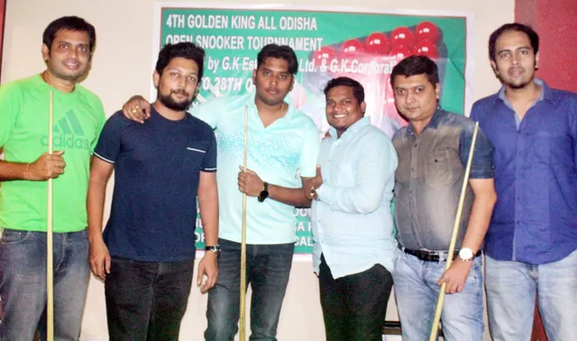 ଗୋଲ୍‌ଡେନ୍‌ କିଙ୍ଗ୍‌ ଅଲ୍‌ ଓଡ଼ିଶା ଓପନ୍‌ ସ୍ନୁକର ଆଜିଠୁ