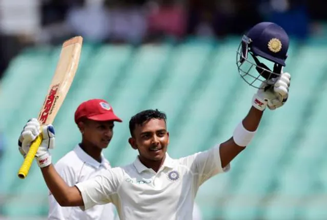 ରାଜକୋଟ ଟେଷ୍ଟ: ୬୪୯ ରନ୍‌ରେ ଭାରତର ପାଳି ଘୋଷଣା, ପୃଥ୍ଵୀ-କୋହଲି-ଜାଦେଜାଙ୍କ ଶତକ