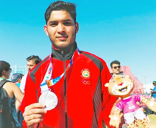 ଯୁବ ଅଲିମ୍ପିକ୍ସ: ପ‌ନୱାରଙ୍କୁ ରୌପ୍ୟ