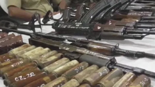 କୂଅ, ନଦୀପଠାରୁ ୨୦ଟି ଏକେ-୪୭ ଜବତ