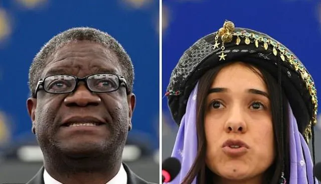 ଡେନିସ, ନଦିୟାଙ୍କୁ ନୋବେଲ ଶାନ୍ତି