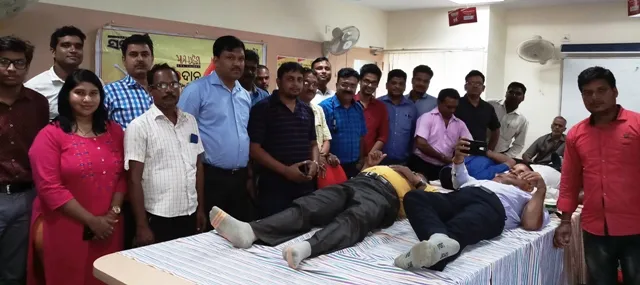 ମହିନ୍ଦ୍ରା ଫାଇନାନ୍ସ ପକ୍ଷରୁ ରକ୍ତଦାନ ଶିବିର