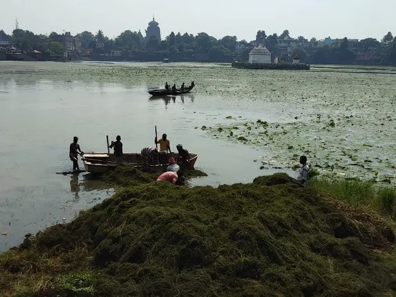 ବିନ୍ଦୁସାଗରକୁ ସଫା କରିବାକୁ ଅଣ୍ଟା ଭିଡ଼ିଲା ବିଏମ୍‌ସି