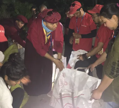 ଇକୋ ପଦଯାତ୍ରା, ଜୈନ ପୀଠରେ ଝଙ୍କୃତ ହେଲା ବୌଦ୍ଧ ପ୍ରାର୍ଥନା