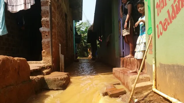 ଢେଙ୍କାନାଳ: ରେଙ୍ଗାଳି ଶାଖା କେନାଲ ଭାଙ୍ଗି ଗାଁ ଭିତରକୁ ପଶିଲା ପାଣି