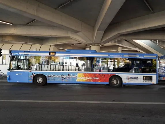 ମ୍ୟୁନିକ ବସ୍‌ରେ ଓଡ଼ିଶା ବିଶ୍ବକପ୍‌