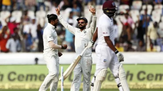 ହ୍ରାଇଦ୍ରାବାଦ୍‌ ଟେଷ୍ଟରେ ୱେଷ୍ଟଇଣ୍ଡିଜକୁ ୧୦ ଓ୍ଵିକେଟରେ ହରାଇଲା ଭାରତ, ୨-୦ ରେ ଶୃଙ୍ଖଳା ବିଜୟ