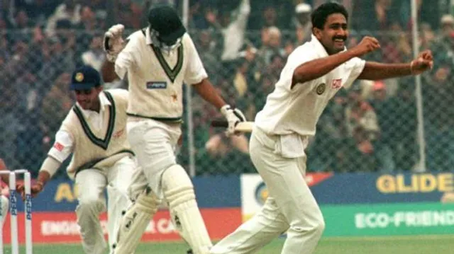 ଜନ୍ମଦିନ ସ୍ୱତନ୍ତ୍ର: କୁମ୍ବଲେଙ୍କ ୧୦ ଓ୍ଵିକେଟ ବଳରେ ସେଦିନ ପାକିସ୍ତାନକୁ ହରାଇଥିଲା ଭାରତ