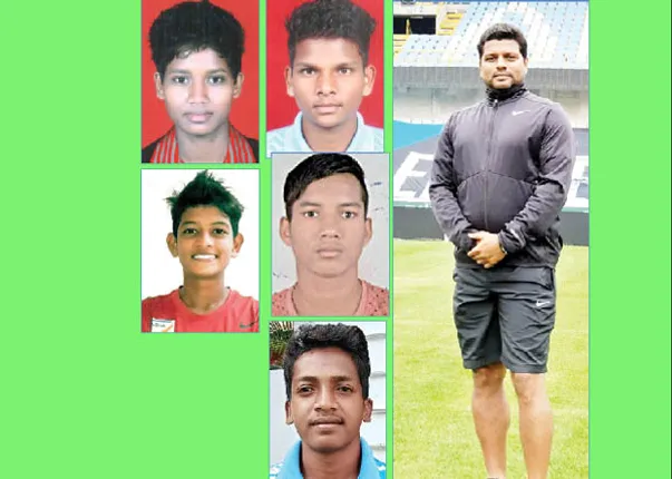 ଜାତୀୟ ଫୁଟ୍‌ବଲ୍‌ ଦଳରେ ୫ ଓଡ଼ିଆ