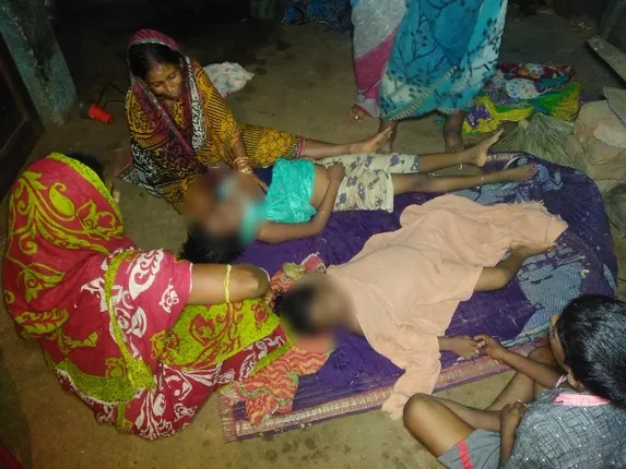 ପୁଅ-ଝିଅଙ୍କୁ ପିଆଇ ମା’ ପିଇଲା ବିଷ : ପୁଅ-ଝିଅଙ୍କ ଶବ ଉଦ୍ଧାର, ମା’ ଗୁରୁତର