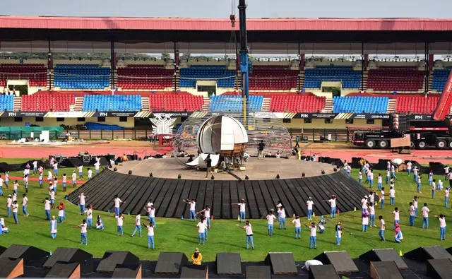 କଳିଙ୍ଗ ଷ୍ଟାଡିୟମ୍‌ରେ ହକି ବିଶ୍ବକପ୍‌ ଉଦ୍‌ଘାଟନୀ ଉତ୍ସବ ସଂସ୍କୃତିକ କାର୍ଯ୍ୟକ୍ରମର ରିହର୍ସାଲ୍‌