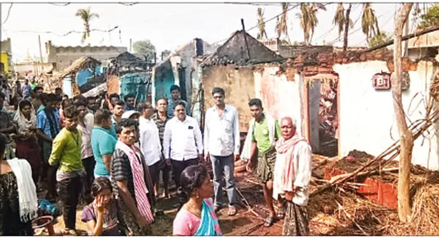 ଲାବନ୍ୟଗଡ଼ରେ ଅଗ୍ନିକାଣ୍ତ, ୧୩ ଘର ପାଉଁଶ