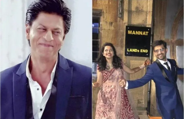 ବିବାହ ପରେ ମନ୍ଦିର ନ ଯାଇ ଶାହାରୁଖଙ୍କ ଘର ‘ମନ୍ନତ୍‌’ ସାମ୍ନାରେ ଫଟୋ ଉଠାଇଲେ ନବଦମ୍ପତି, ଟୁଇଟରରେ ଫଟୋ ଦେଖି ପ୍ରତିକ୍ରିୟା ରଖିଲେ କିଙ୍ଗ୍‌ଖାନ୍‌