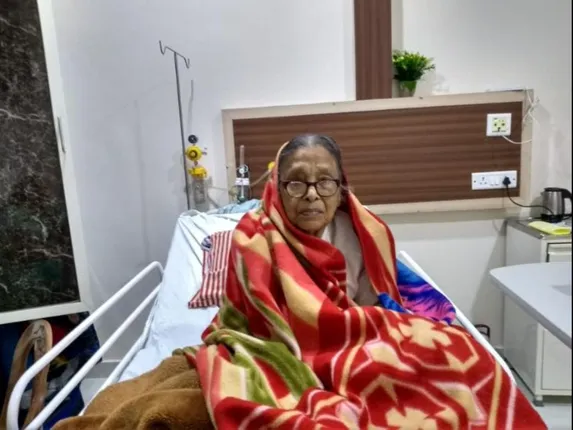 ସ୍ୱାଧୀନତା ସଂଗ୍ରାମୀ ବୈଦେହୀ ପଣ୍ଡା ଅସୁସ୍ଥ; ହସ୍ପିଟାଲରେ ଭର୍ତ୍ତି