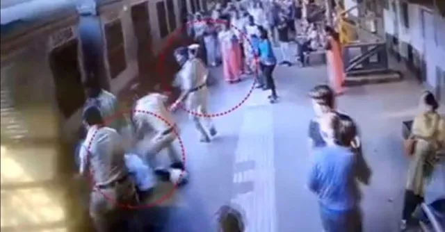 ଚଳନ୍ତା ଟ୍ରେନ୍‌ରୁ ଓହ୍ଲାଇବା ସମୟରେ ଦୁଇଜଣ ମହିଳାଙ୍କ ଖସିଲା ଗୋଡ, ଦେବଦୂତ ସାଜି ଏପରି ଜୀବନ ବଞ୍ଚାଇଲେ ଯବାନ