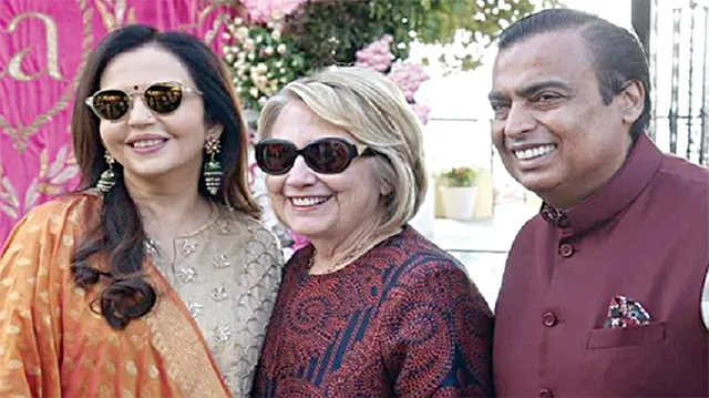 ଭାରତରେ ହିଲାରୀ କ୍ଲିଣ୍ଟନ୍‌