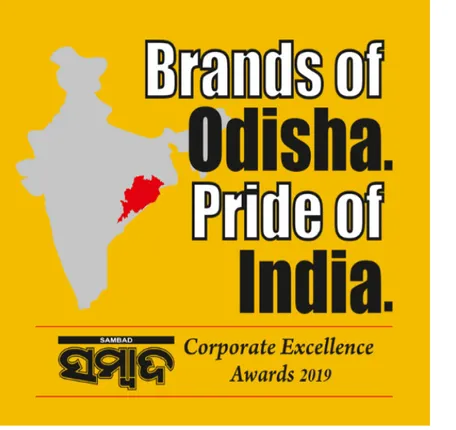ବ୍ରାଣ୍ଡ୍‌ସ୍ ଅଫ୍ ଓଡ଼ିଶା ପ୍ରାଇଡ୍ ଅଫ୍ ଇଣ୍ଡିଆ: ସମ୍ବାଦ କର୍ପୋରେଟ୍ ଏକ୍ସଲେନ୍ସ ଆୱାର୍ଡସ୍‌ ୨୦୧୯