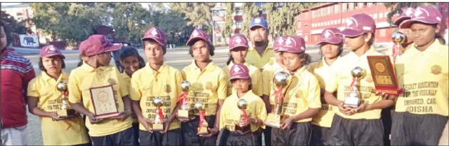 ମହିଳା ତ୍ରିକୋଣୀୟ ଦୃଷ୍ଟିହୀନ କ୍ରିକେଟ୍‌, ଟ୍ରଫି ଜିତିଲା ଓଡ଼ିଶା