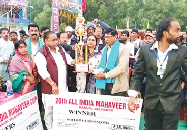 ସର୍ବଭାରତୀୟ ମହାବୀର କ୍ରିକେଟ୍:ଖୋର୍ଧା ରେଳବାଇ ବିଜେତା