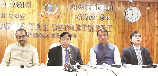 ଓଡ଼ିଶାରେ ୫୮୮୦ କୋଟିର ଆୟକର ଆଦାୟ