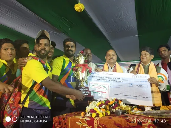 ଚଞ୍ଚଳା ଟ୍ରଫି ଜିତିଲା ଷ୍ଟଡ୍‌ କ୍ରିକେଟ୍‌ ସଂଘ